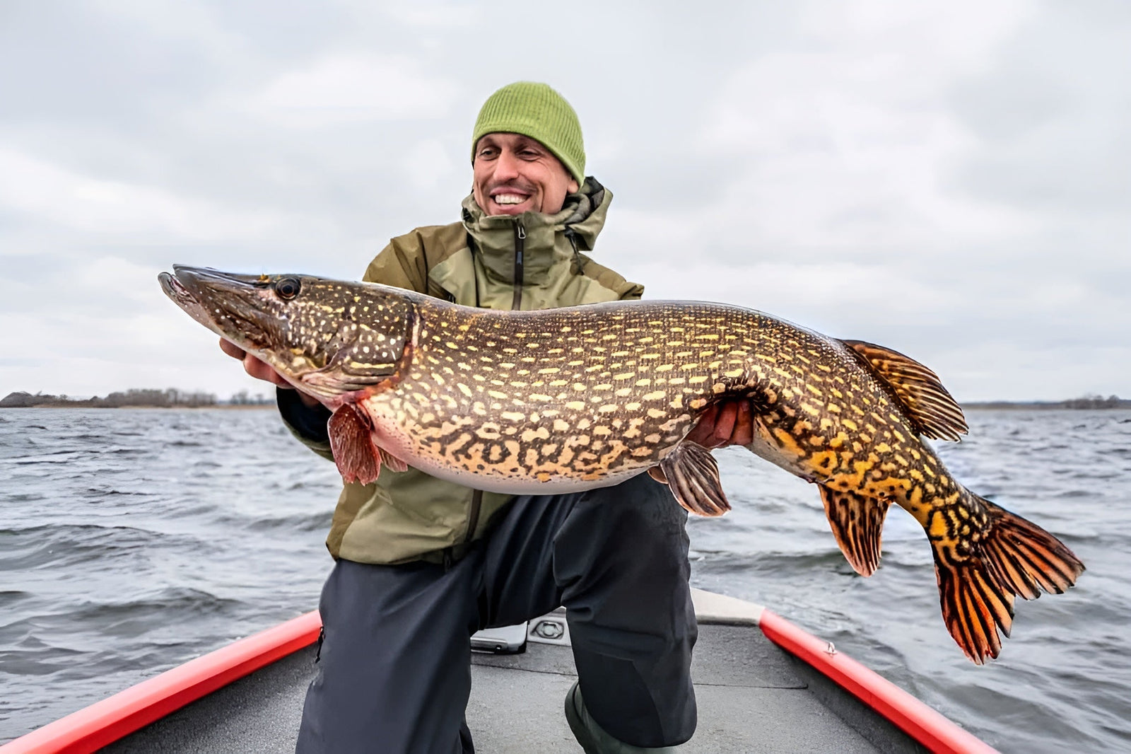 How to catch big monster pike